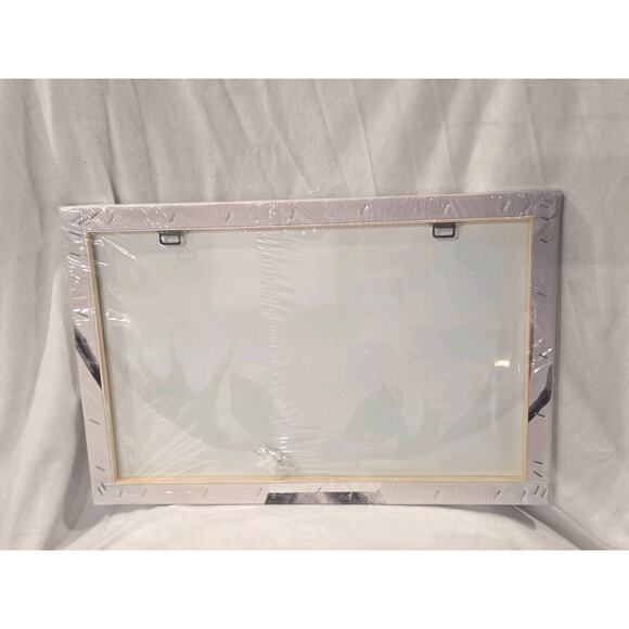 Peeking Moose Canvas Hanging Art Frame 12x18 - Picture 2 of 2